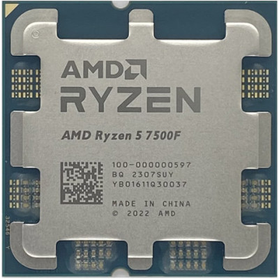 AMD Ryzen 5 7500F, AM5 65W /C6T12 /5.0GHz /38MB /Tray