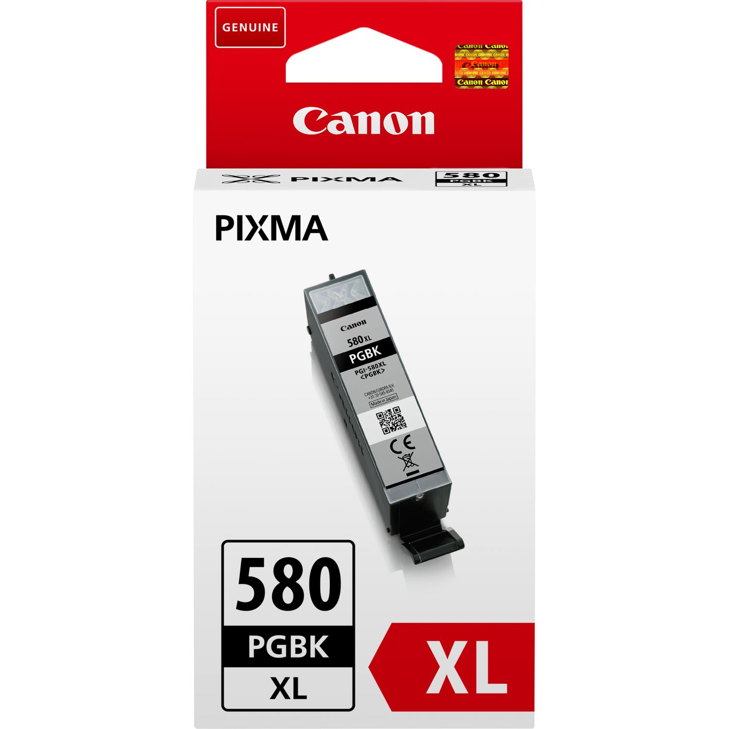 Bekijk afbeelding 2 van Canon PGI-580XL PGBK Zwart 18,5ml (Origineel)