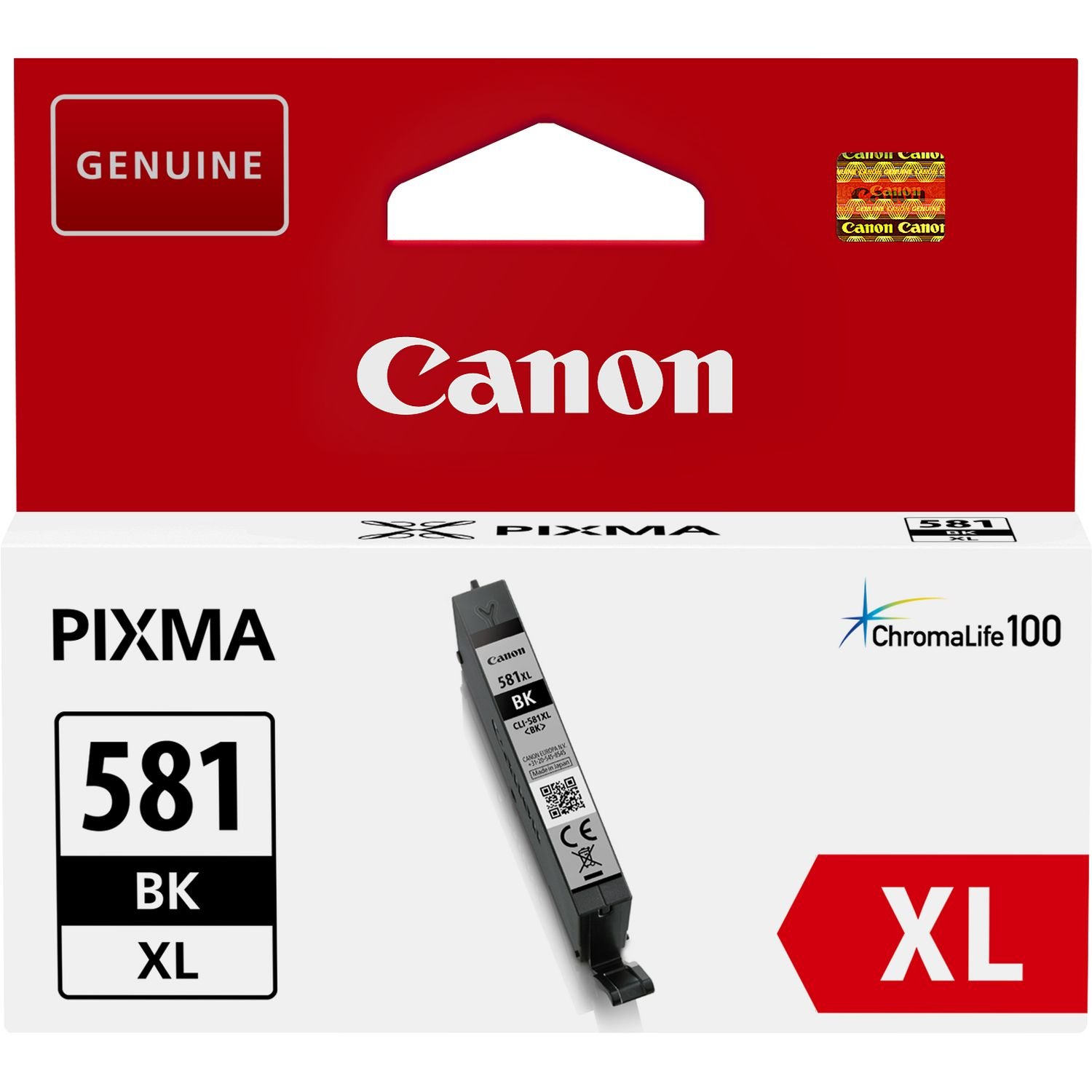Bekijk afbeelding 2 van Canon CLI-581XL BK Zwart 8,3ml (Origineel)