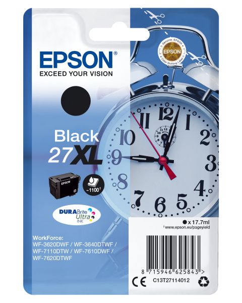 Epson T2711XL Zwart 17,7ml (Origineel)