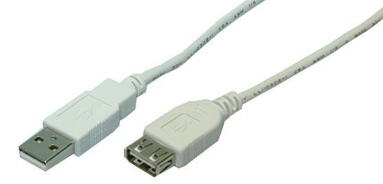LogiLink USB 2.0 A --> A  2.00m Verlenging
