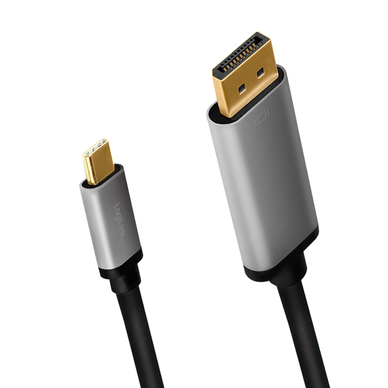 LogiLink USB-C 3.2 Gen1 --> DsiplayPort 1.80m 4K