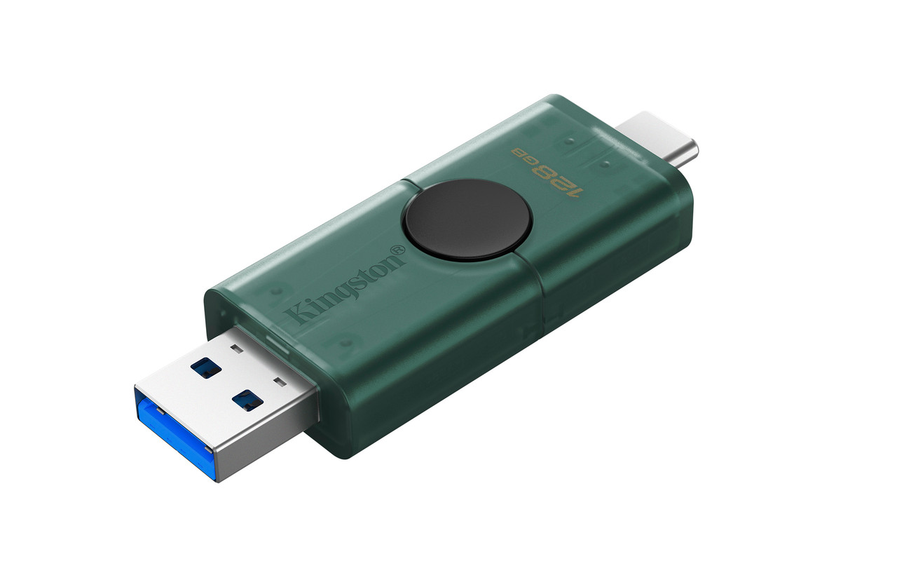 Kingston DataTraveler USB 3.2 FD 128GB, DuoG2 Gen 1