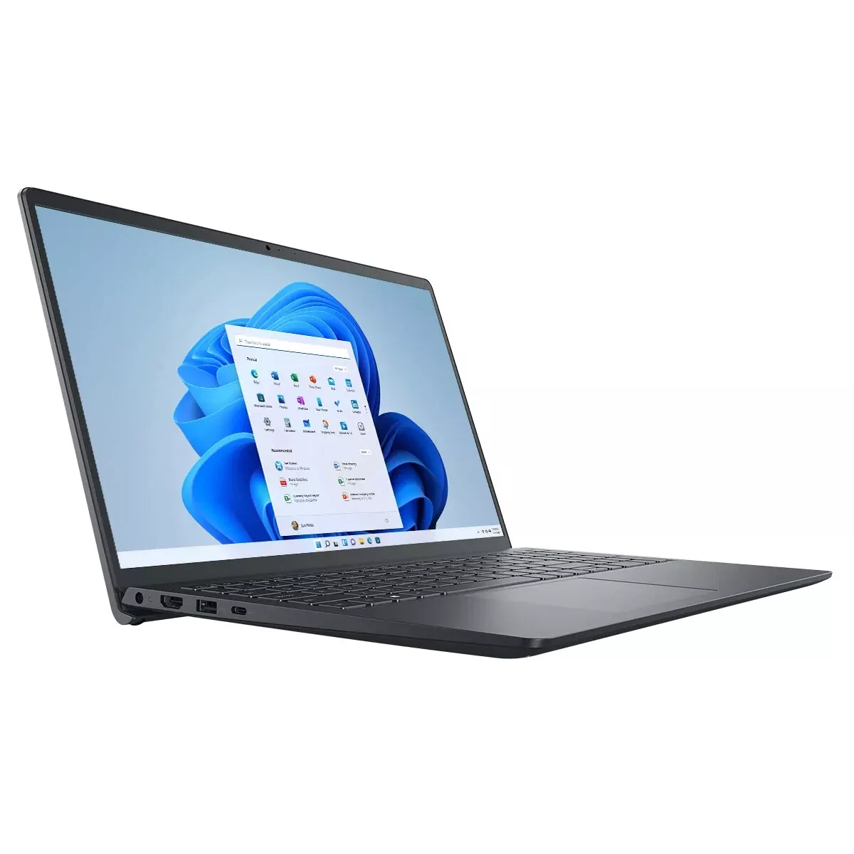 Dell 15,6 inch Touch: AMD Ryzen 7-7, 16GB, 512GB SSD, W11 Zwart (RENEW)