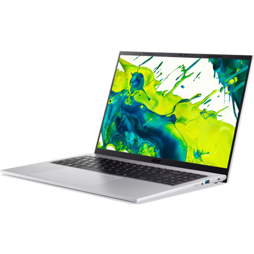 Acer 16,0 inch WUXGA IPS 120Hz: Core 5-120U, 16GB DDR5, 512GB SSD, Zilver