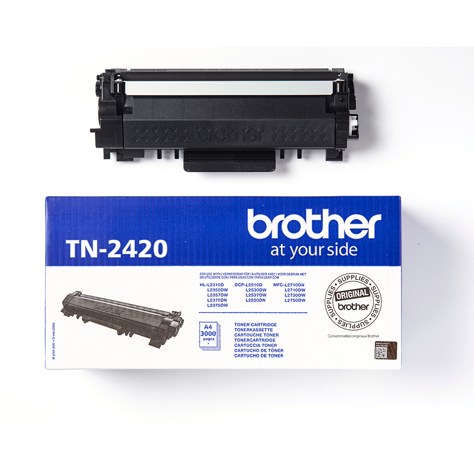 Bekijk afbeelding 2 van Brother TN-2420 Zwart 3.000 pagina`s (Origineel)