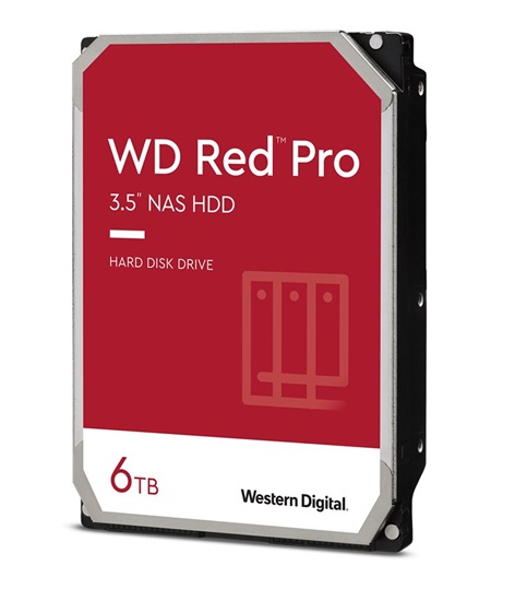 WD Red Pro 6TB 6Gb/s SATA HDD 3.5inch